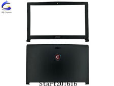 New For MSI GV62 7RC MS-16JD 7RD MS-16J9 LCD Back Cover + LCD Front Bezel Cover picture