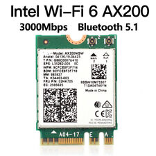 Intel WiFi 6 AX200 AX200NGW Wireless Network Card 802.11ax 160MHz Bluetooth 5.1 picture