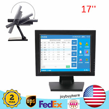17 Inch Touch Screen Portable LCD Display LED Monitor USB VGA POS Windows7/8/10 picture