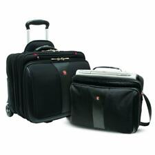 Wenger Swiss Gear Patriot Rolling Briefcase Bag Retractable Handle 17