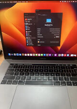 Apple MacBook Pro 15-inch 2017 TOUCH BAR Core i7 2.9GHz 512GB SSD 16GB OSX 2022 picture