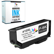 Replacement 410XL Ink Cartridge for Epson 410 XL Photo Black Cartridge 1 PK picture