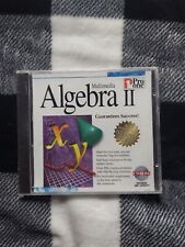 Pro One Mathematics Algebra II High School Math CD-ROM Windows Brand New Sealed picture