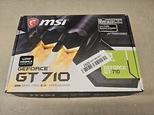 MSI GeForce GT 710 1GB DDR3 Graphics Card picture