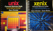 Kaare Christian - XENIX Command Reference Guide, and UNIX ... - 2 books. Fine. picture