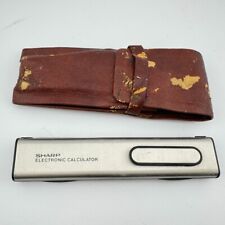 Vintage Sharp EL-8029 Pocket Calculator for Parts or Repair picture