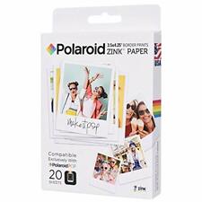 Polaroid 3.5 x 4.25 inch Premium ZINK Border Print Photo Paper (20 Sheets) picture