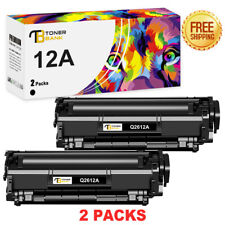 2 Pack Q2612A 12A Black Toner for HP LaserJet 1015 1020 1022 3055 M1319 MFP picture