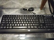 TESTED HP KU-0841 USB Keyboard - Black picture