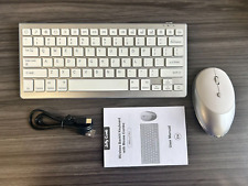Wireless Keyboard and Mouse Combo with 7-color Backlit, Ultra Slim Bluetooth  picture