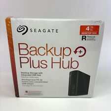 NEW SEAGATE Backup Plus Hub STEL4000100 4TB USB 3.0 External Hard Drive SEALED picture