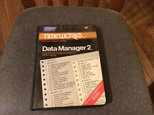Timeworks Data Manager 2 Commodore 64 C64 Program with box and manual 1982 picture