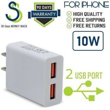 10W White DUAL USB Wall Charger Cube for Apple iPad 2 3 4 Air 1 2 Mini /3/4 [S10 picture