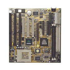 Soyo SY-5EHM Socket 7 motherboard with 3 ISA slots, 1 AGP and 3 PCI. Baby AT. FS picture