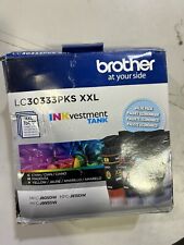 Brother LC30333PKS XXL INKvestment Tank 3 Pack Color Ink Cartridges 05/2026 picture