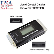 Digital LCD Power Supply Tester Computer 20/24 Pin Check PC 4 PSU ATX picture