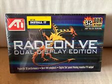 ATi Radeon VE 32MB Dual Display DDR Graphics Card (New, Sealed) READ picture