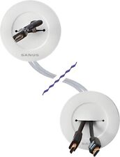 Sanus - In-Wall Cable Management Kit Cable Concealer Grommet Kit - White picture
