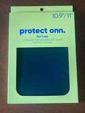 NEW Protect Onn Slim Rugged Gel Case iPad Mini 4th/5th Generation Black  picture
