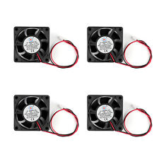 4Pcs DC Brushless Cooling PC Computer Fan 12V 6020s 60x60x20mm 0.15A 2 Pin TY picture