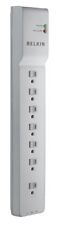 Belkin 7 Outlet Home/Office Surge Protector 6' Cord Slim Design W-17 picture