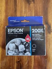 Genuine New Epson 200XL Black High Capacity Ink Cartridge  Exp. 05/2023 picture