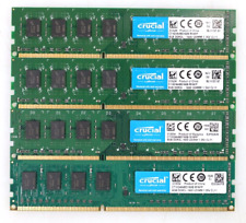 Lot 4x 8GB (32GB) Crucial CT102464BD160B.M16FP PC3L-12800 DIMM Desktop RAM picture