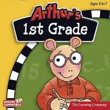 Arthur's 1st Grade Edutainment Packed Ages 5-7 The Learning Company New Sealed picture