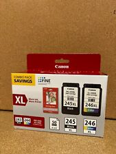 Canon PG-245XL Black & CL-246XL Color Ink Cartridge - NEW picture