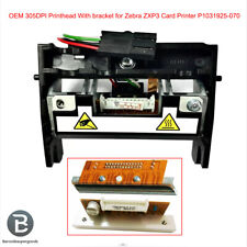 305DPI Printhead With bracket for Zebra ZXP3 Card Printer P1031925-070 OEM New picture
