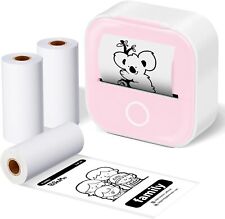 Phomemo T02 Mini Pocket Bluetooth Thermal Printer Wireless Photo Inkless Sticker picture