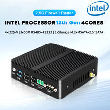 12th Gen 2.5G Firewall Router Intel N100 J6426 4x i225-V LAN 2*COM RS485 RS232 picture