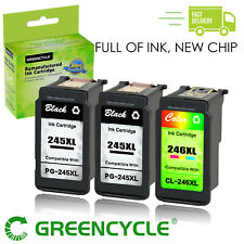 3PK refill ink cartridge PG-245XL CL-246XL for Canon Pixma MG2922 MG2525 IP2850 picture