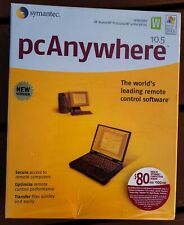 Symantec PcAnywhere 10.5 Windows HOST CD Software XP Home xp Pro NT4 NEW Sealed picture