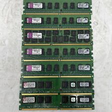 LOT OF 7 Assorted Kingston W/KVR667D2K2/2GR 1GB  And More MW0G2 picture