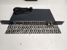 HP  ProCurve J9561A 24-Port Gigabit External Switch 1410-24G WITH Rack Ears picture