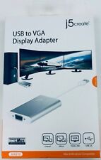 j5create USB to VGA Display Adapter JUA210 for Windows & Mac NEW SEALED picture
