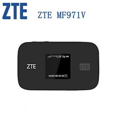 Unlock ZTE MF971V 300Mbps 4G+ LTE Cat6 Mobile WiFi Hotspot Router +2pcs Antennas picture