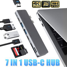 7 in1 USB-C Type C To USB 3.0 Hub 4K HDMI Multiport Adapter for Macbook Pro/Air picture