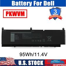 95Wh PKWVM Battery for Dell Precision 7550 7560 7750 7760 Mobile Workstation P44 picture
