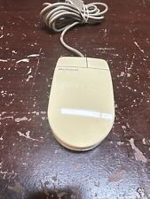 Microsoft Serial PS/2 Compatible Mouse Vintage 80s Two Button Ball 07685 picture