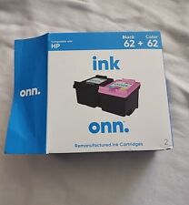Onn. Ink Cartridges #62 Color & Black picture