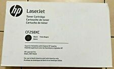 HP 58X Laserjet  CF258XC Black Toner Cartridge -GENUINE NEW -  picture