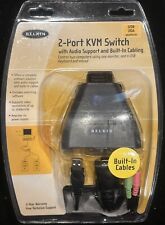 BELKIN PS2 PS/2-Port KVM Switch+Cabling F1DL102P picture