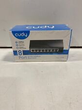 Cudy 8 Port 10/100/1000 Mbps Metal Switch - Black picture