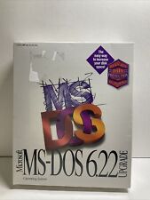 MS-DOS 6.22 Upgrade Microsoft, New in Shrinkwrap 3.5” HDD HTF RARE picture