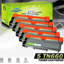 5PK High Yield TN-660 Toner Cartridge For Brother MFC-L2700DW HL-L2380DW L2320D picture