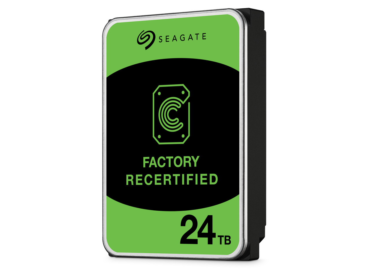 Seagate (Recertified) Exos X 24TB Internal Hard Drive HDD - 3.5 In CMR SATA
