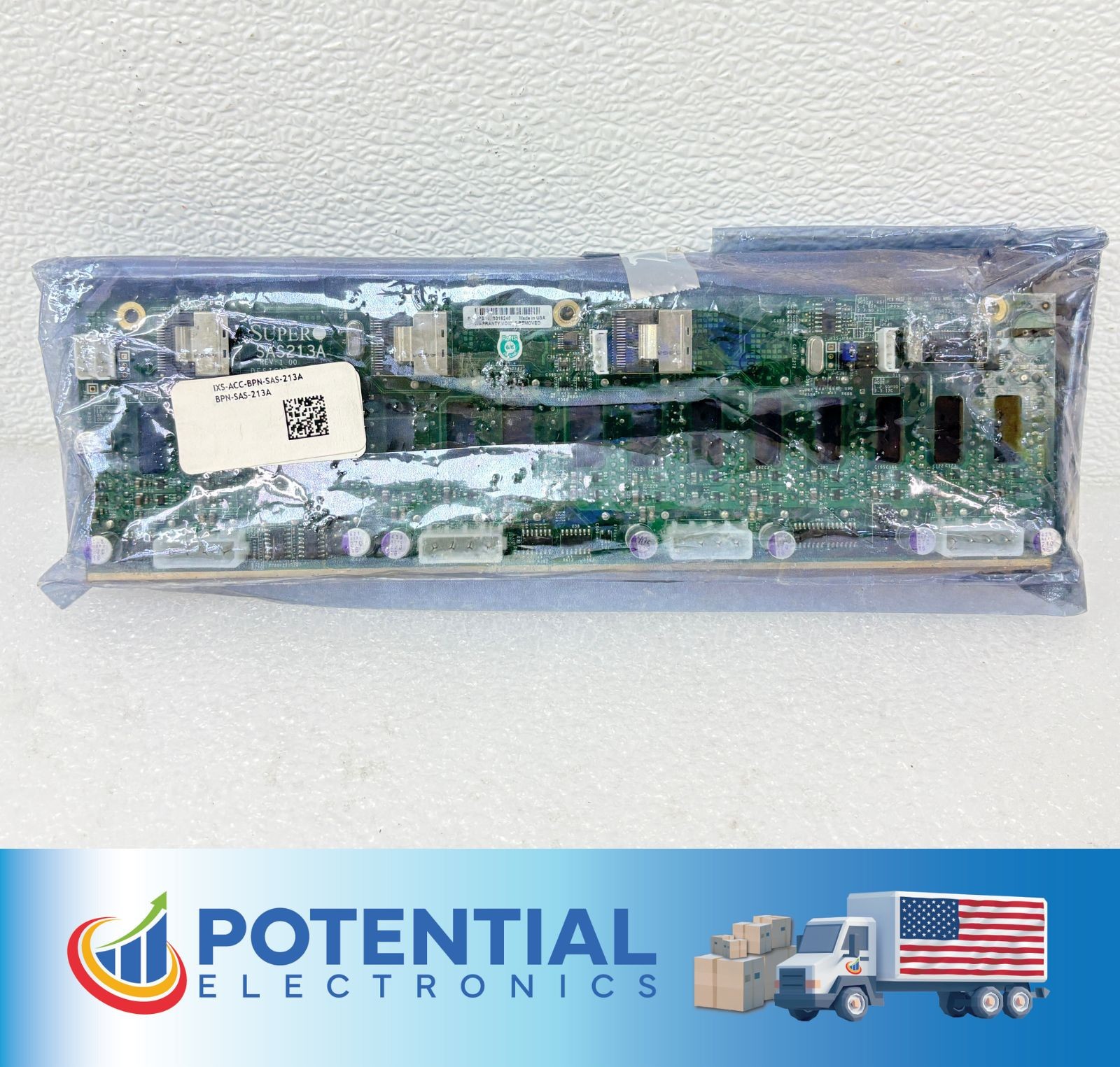 UNUSED | SuperMicro SAS213A 2U 16-Bay 2.5 Inch SAS SATA HDD Backplane - Open Box