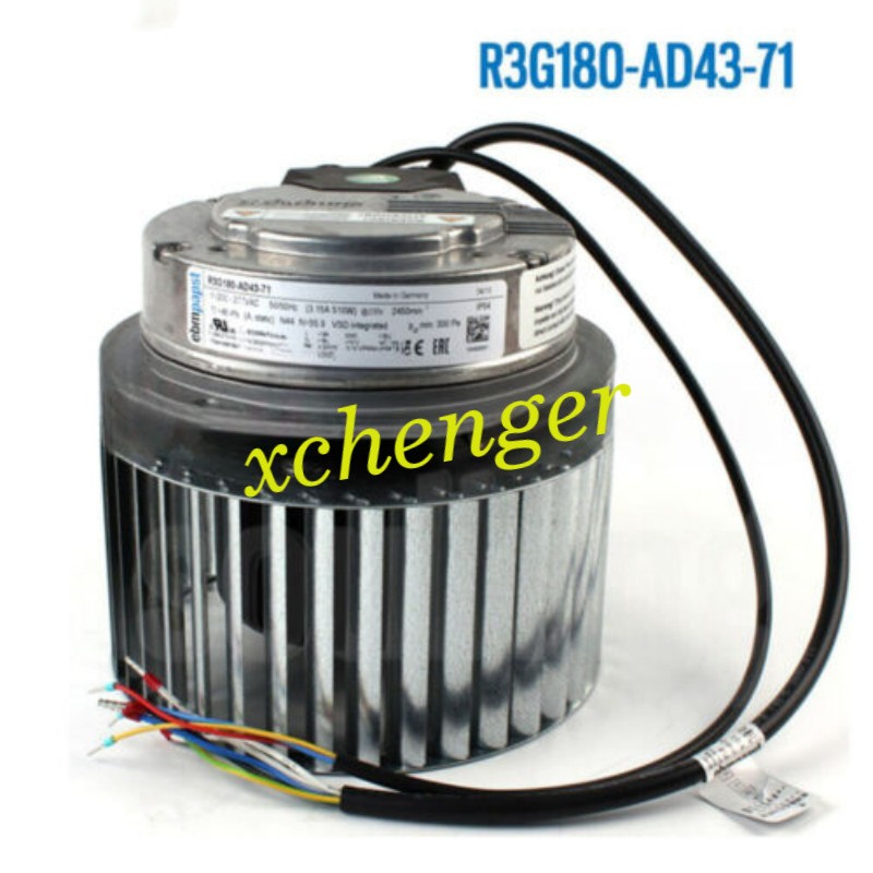 1Pcs New Fit For R3G180-AD43-71 Centrifugal Fan via FedEx or DHL